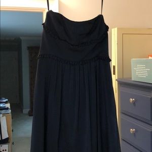 BCBG black size 6 strapless dress